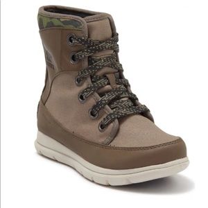 Sorel Explorer 1964 Boot in Sage Camo